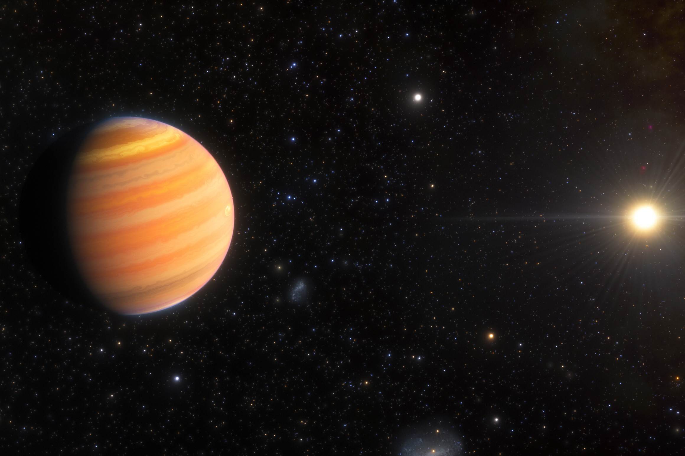 Astronomers discover eccentric planet nearing hot Jupiter stage