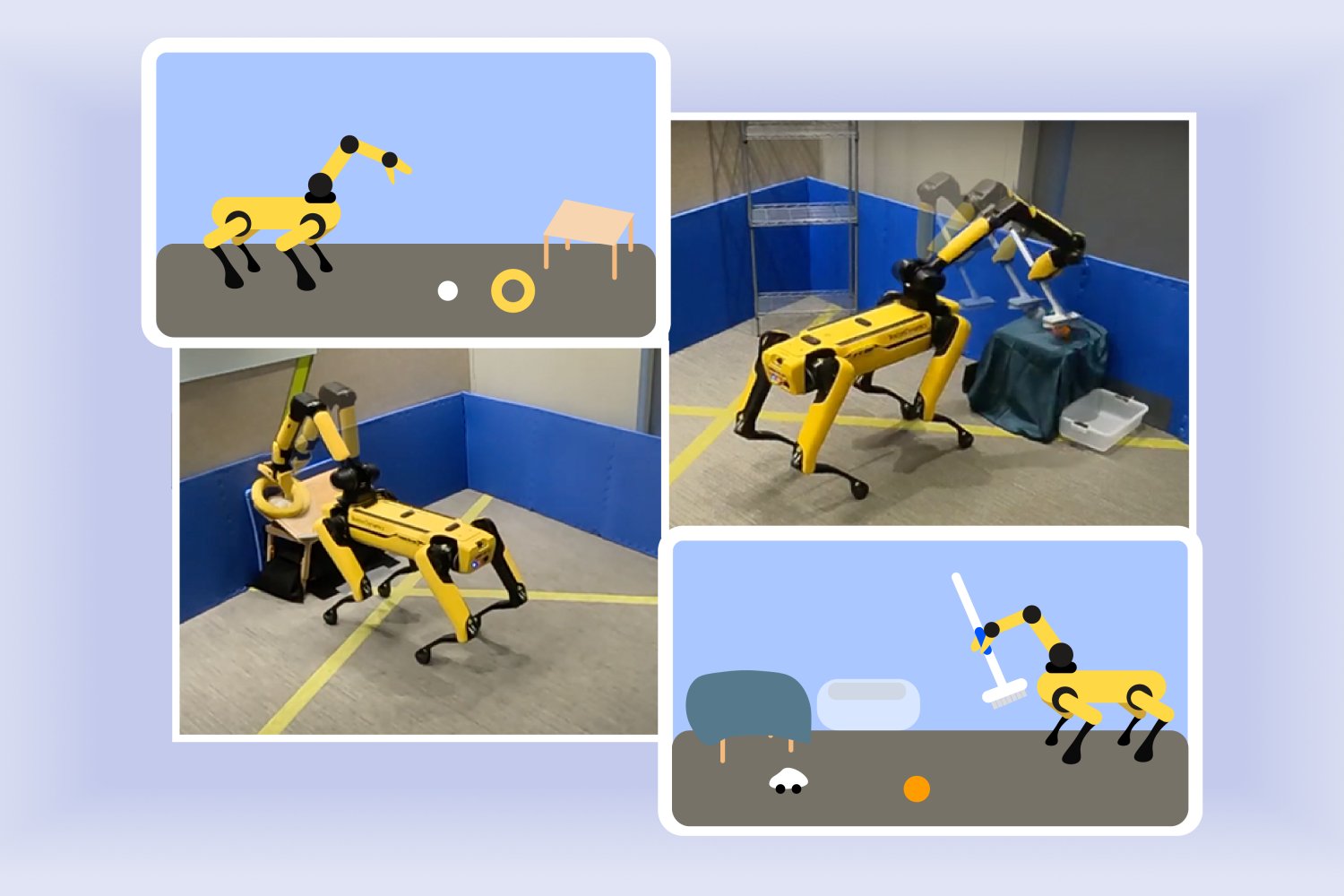 Robots Learning Skills Independently for Unfamiliar Environments