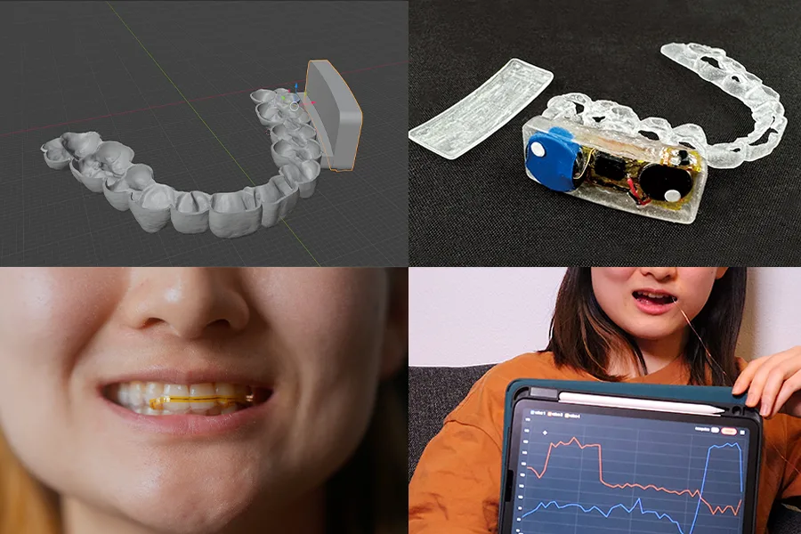 Interactive mouthpiece enhances health data and assistive tech