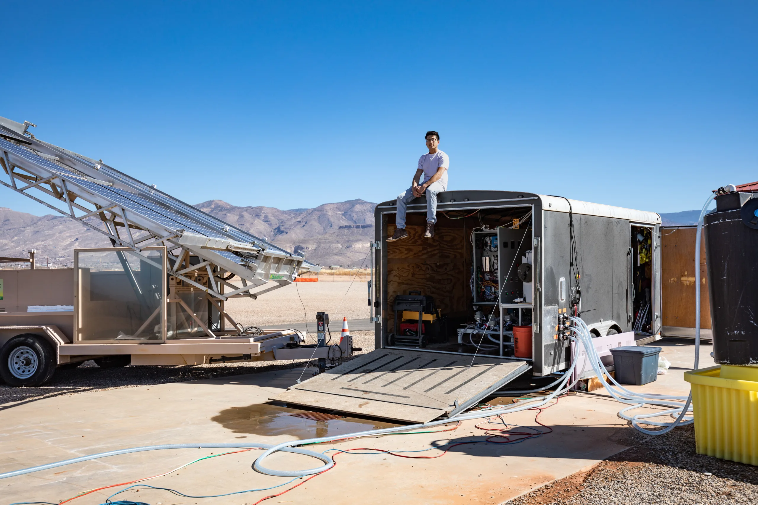 Solar Desalination System Operates Without Extra Batteries